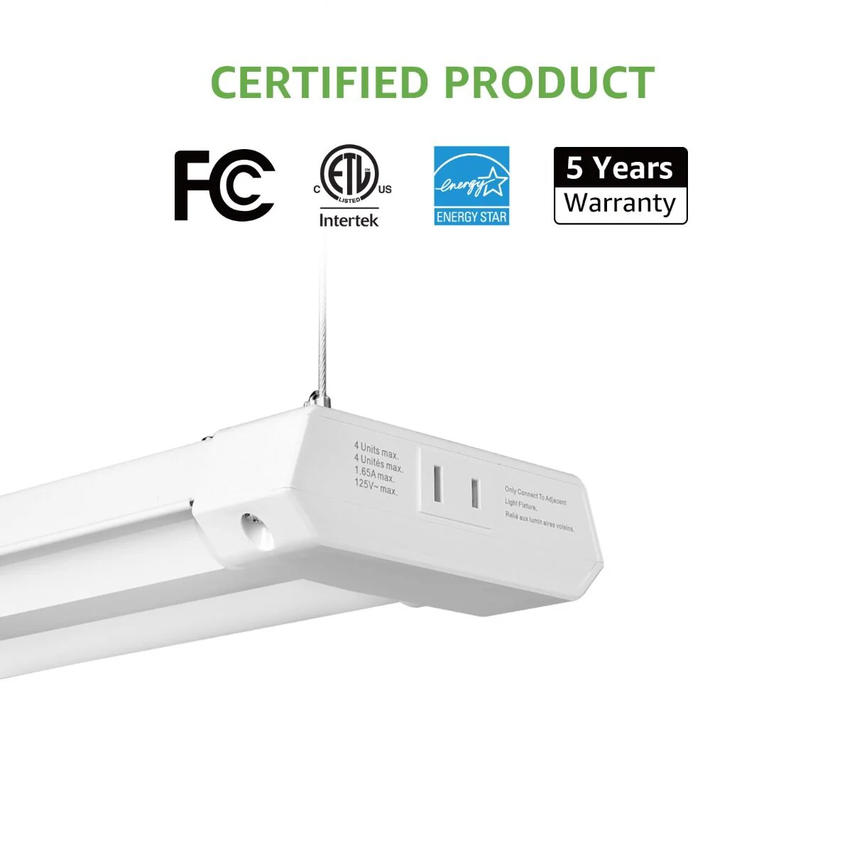 Lepro 6 Pack 4ft LED Shop Lights - Image 8