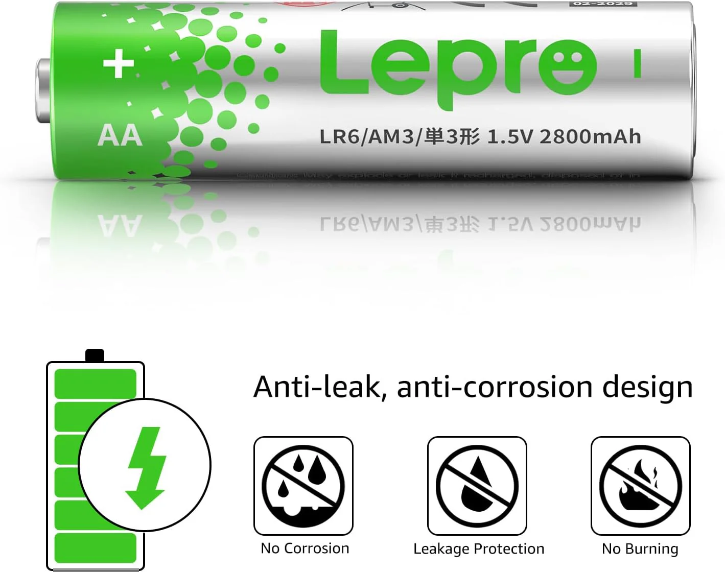 Lepro AA Batteries - Image 3