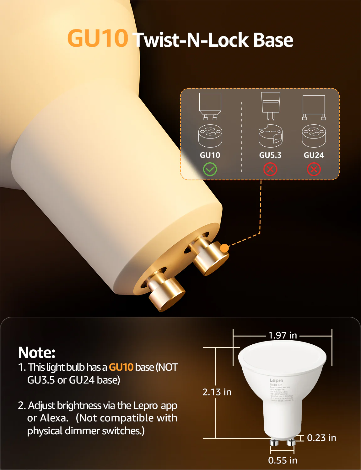 Lepro BG1 AI Smart Bulb - Image 4