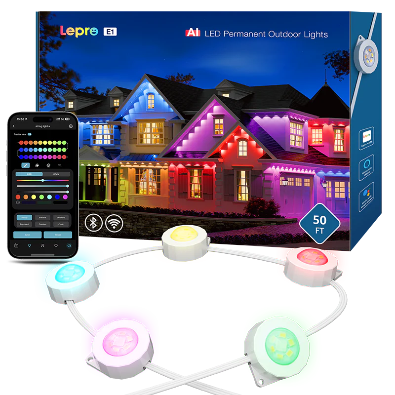 Lepro E1 AI-Powered Permanent Outdoor Lights - Image 14