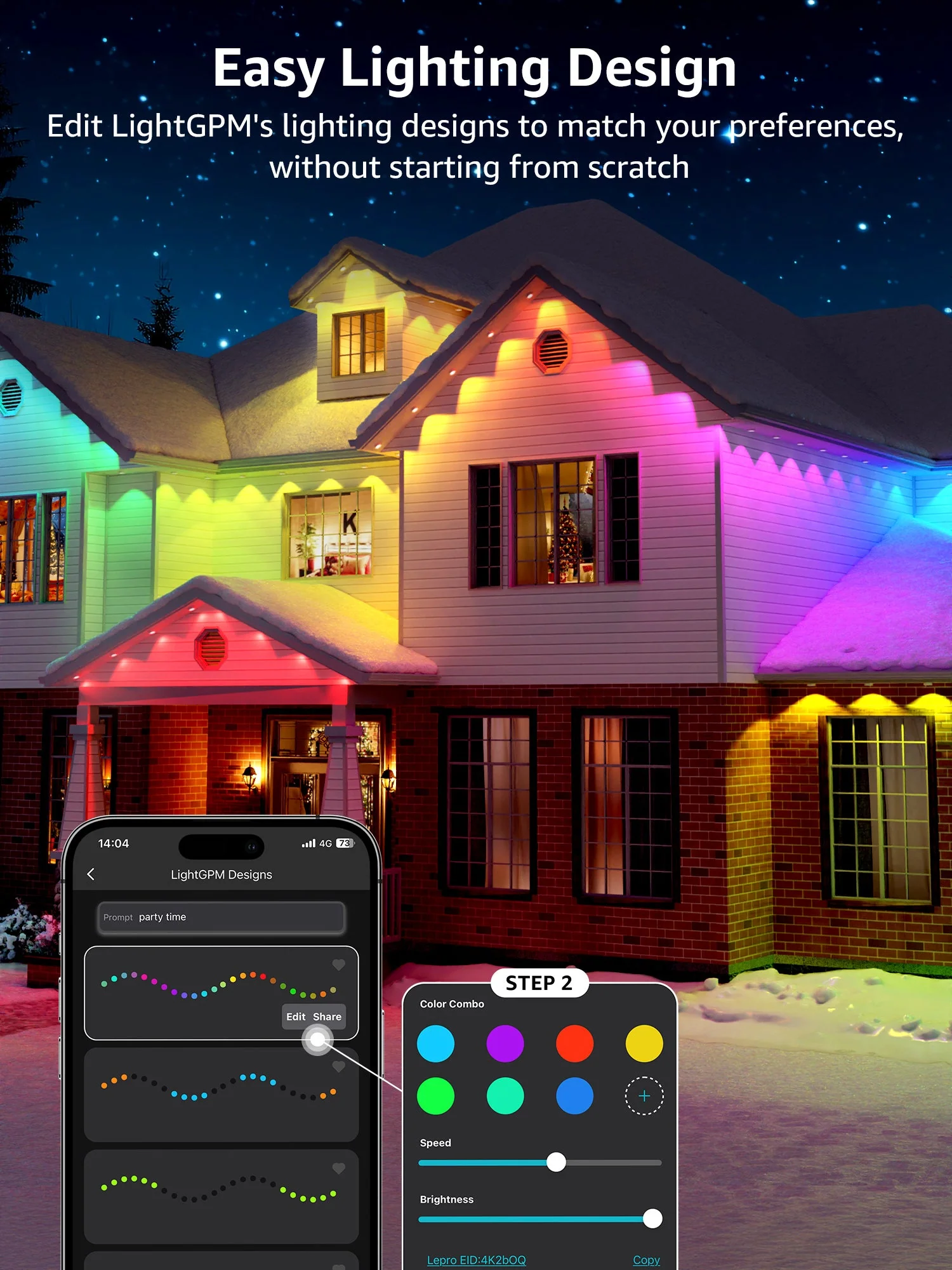 Lepro E1 AI-Powered Permanent Outdoor Lights - Image 8