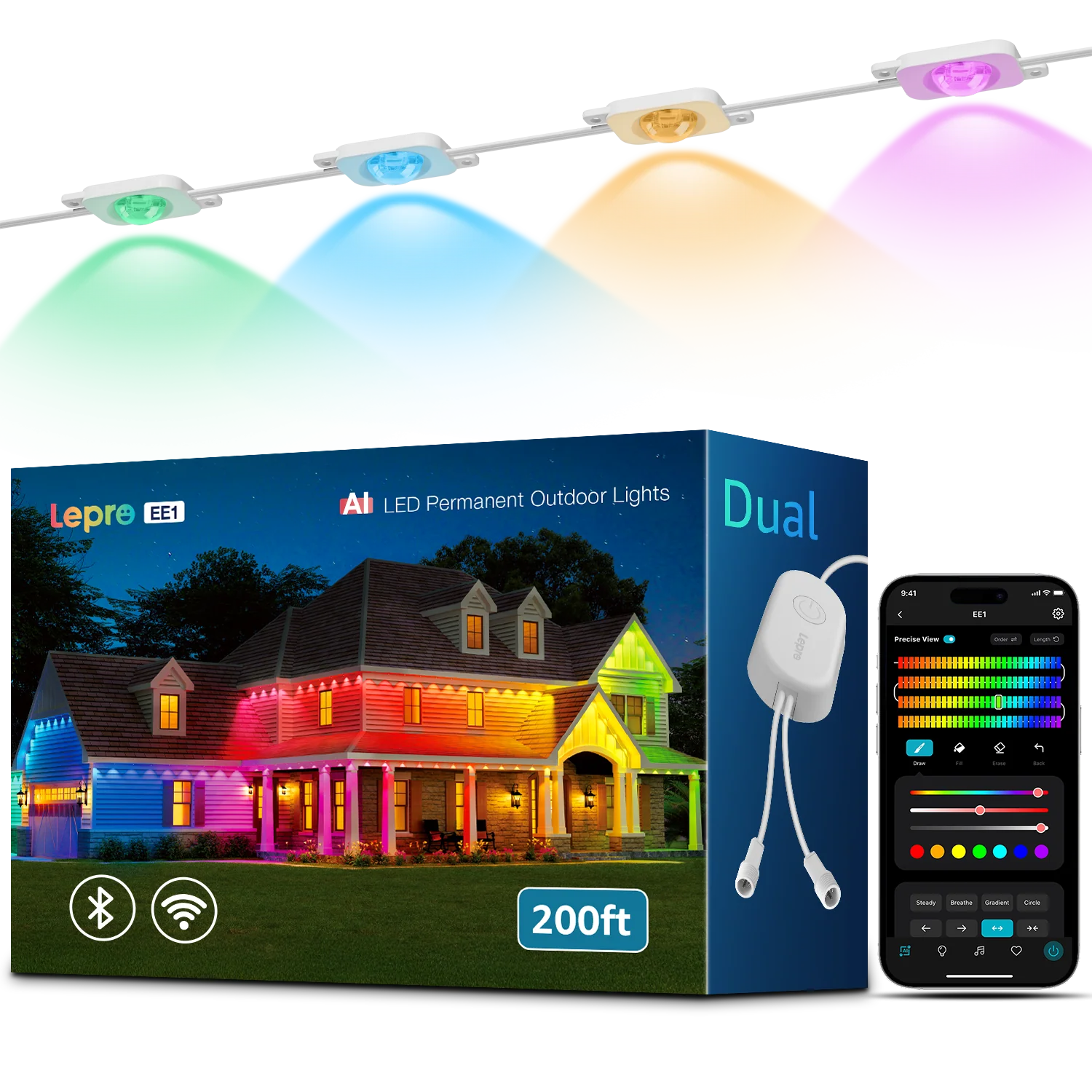 Lepro EE1 AI-Powered Permanent Outdoor Lights - Image 10
