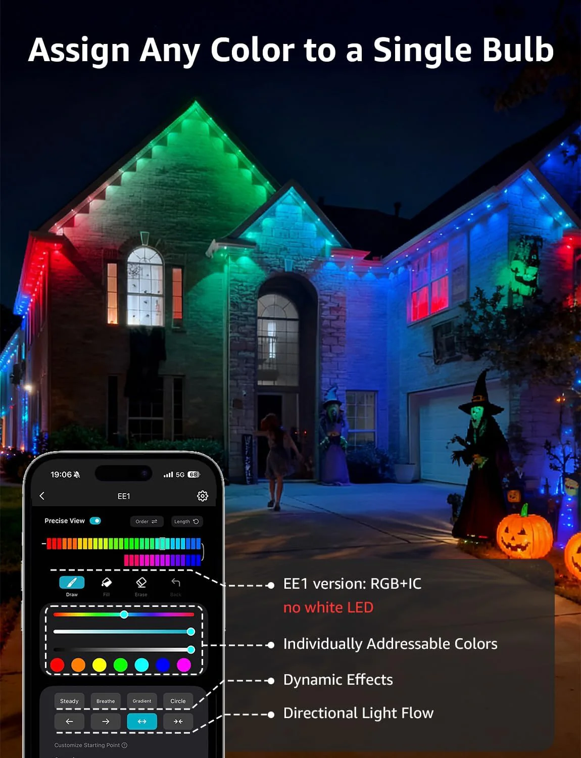 Lepro EE1 AI-Powered Permanent Outdoor Lights - Image 4