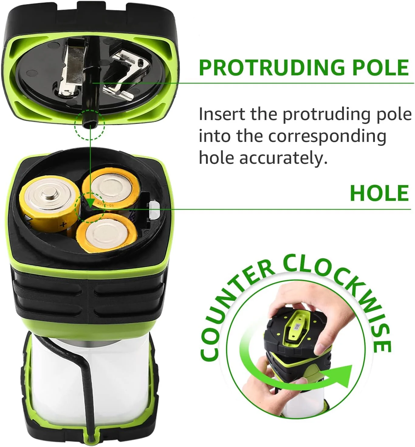 Lepro Battery Powered LED Camping Lantern (Waterproof, 1000LM, 4 Lighting Modes) - Image 7