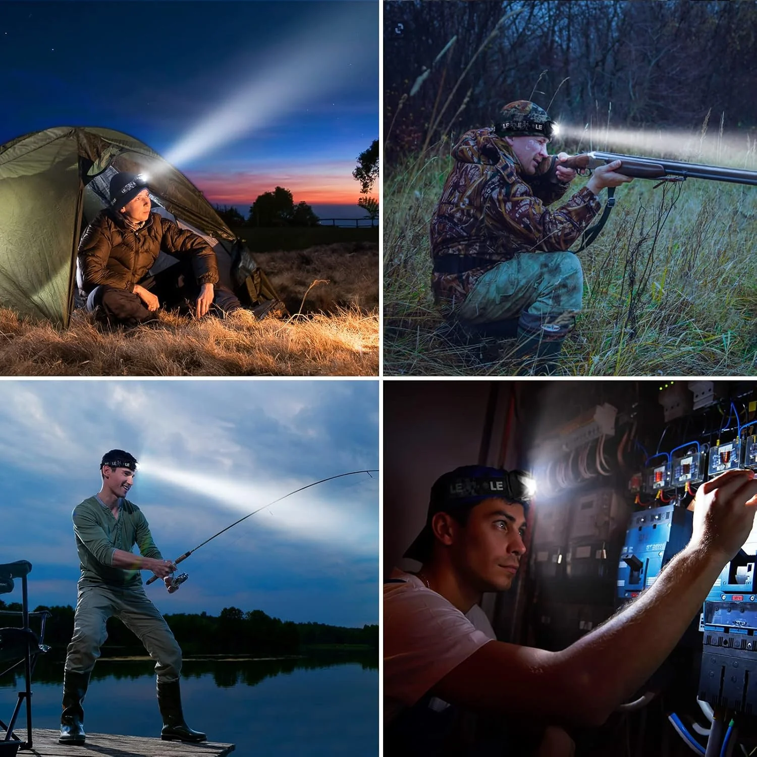 Lepro LED Headlamp Rechargeable 2-Pack - Image 9