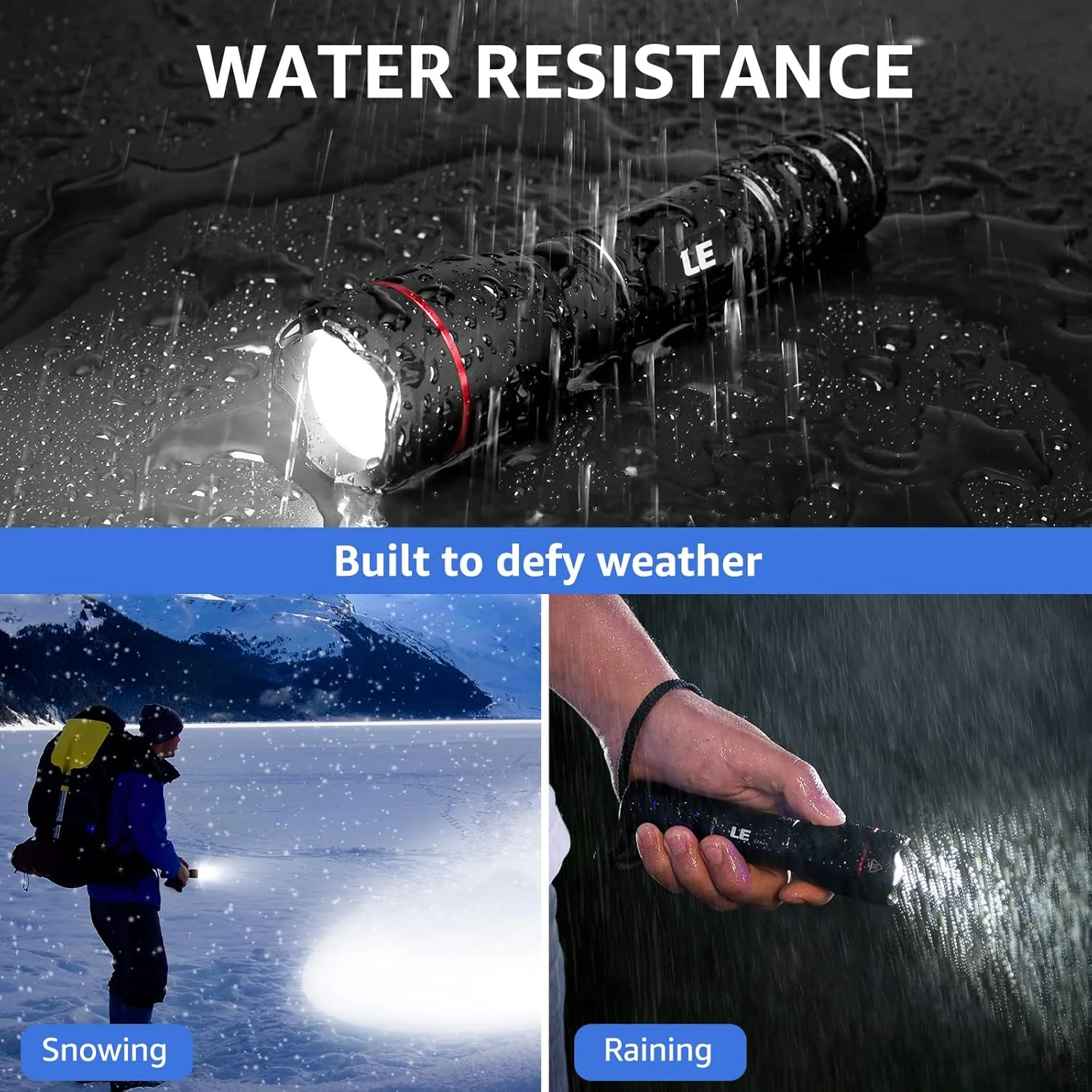 Lepro LED Rechargeable Flashlight - Image 5