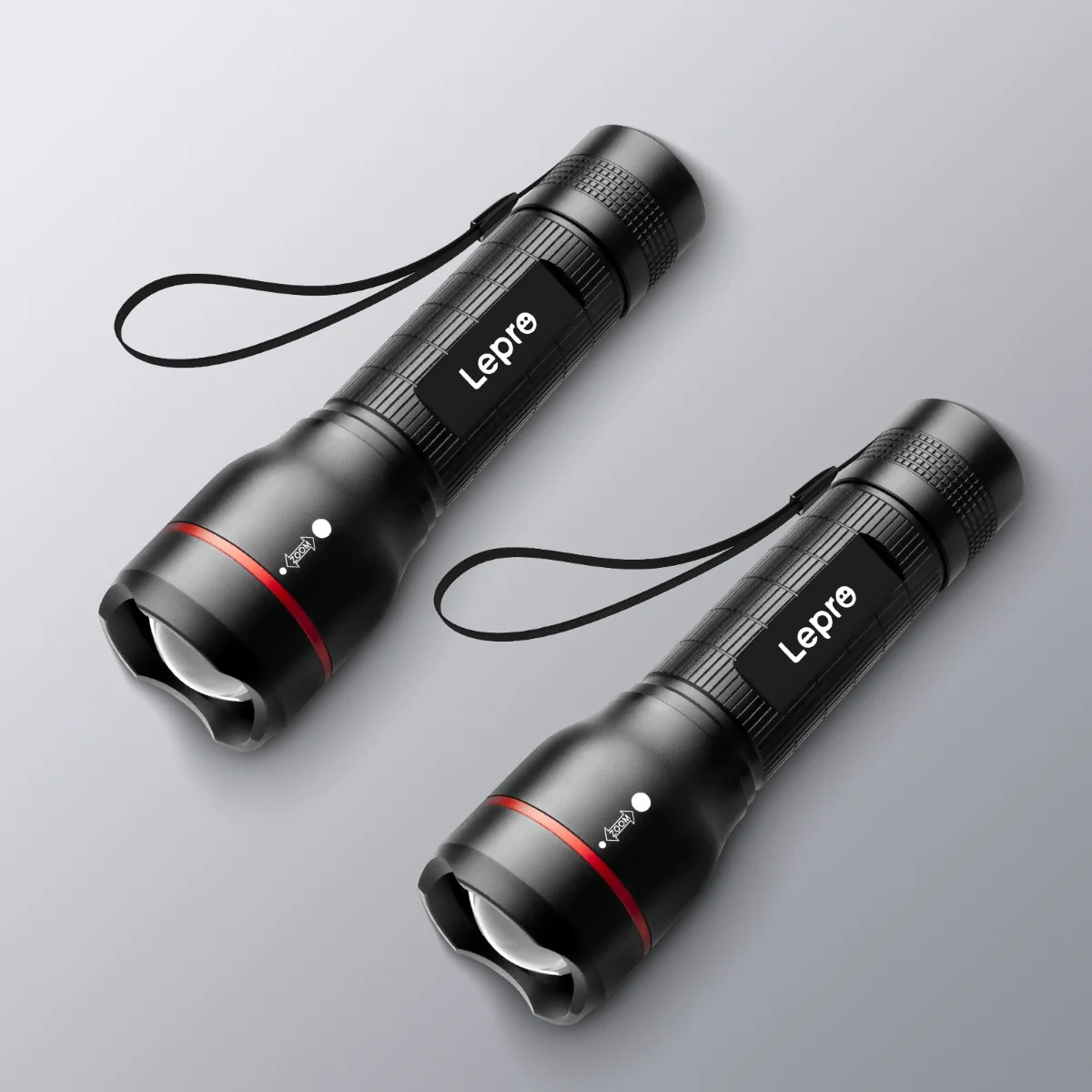 Lepro Portable LED Flashlight (Waterproof, 300lm, 2-Pack) - Image 9