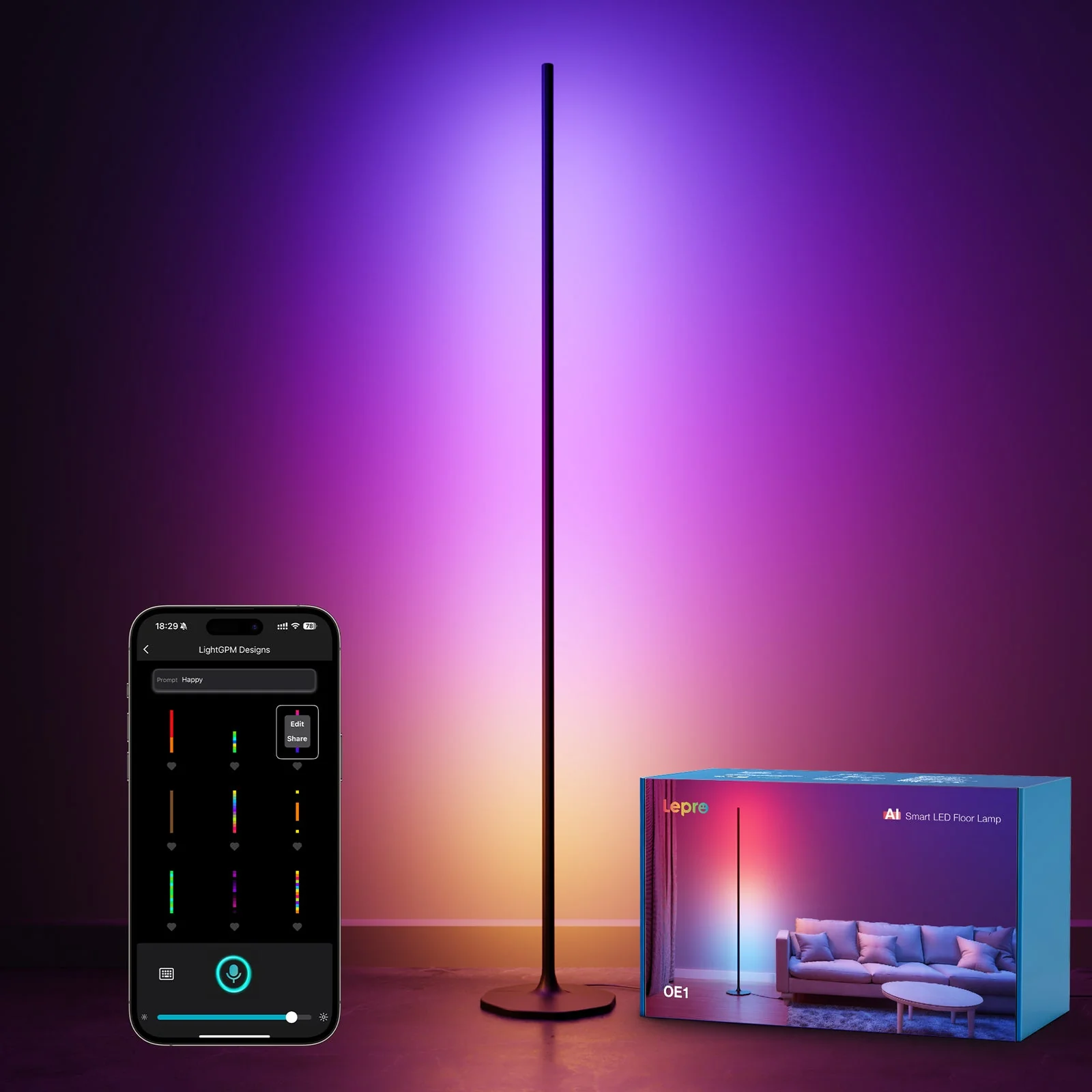 Lepro OE1 AI Floor Lamps - Image 4