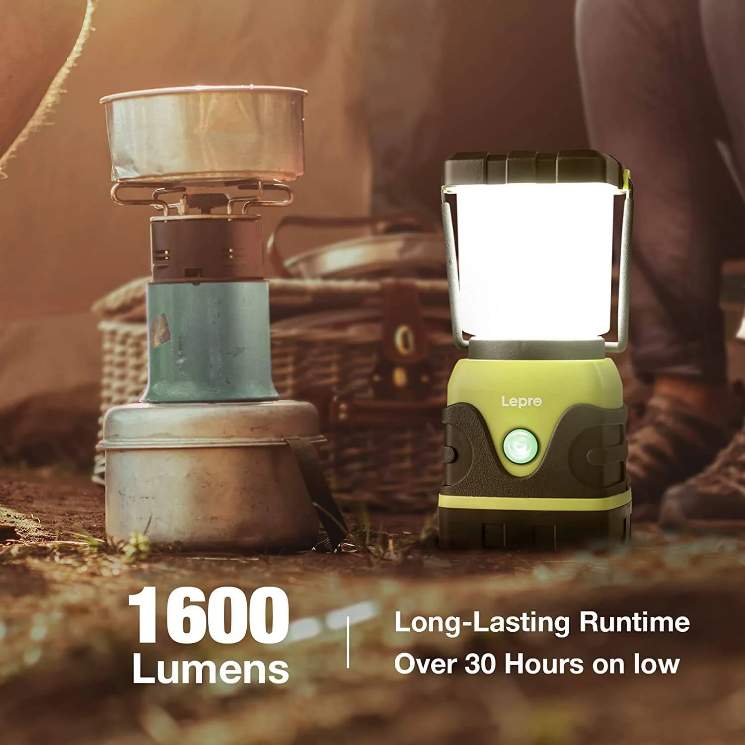 Lepro Rechargeable LED Camping Lantern (1600LM, IPX4 Waterproof) - Image 5