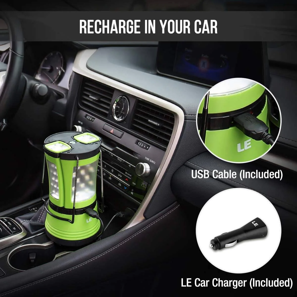 Lepro Rechargeable LED Camping Lantern - Image 5