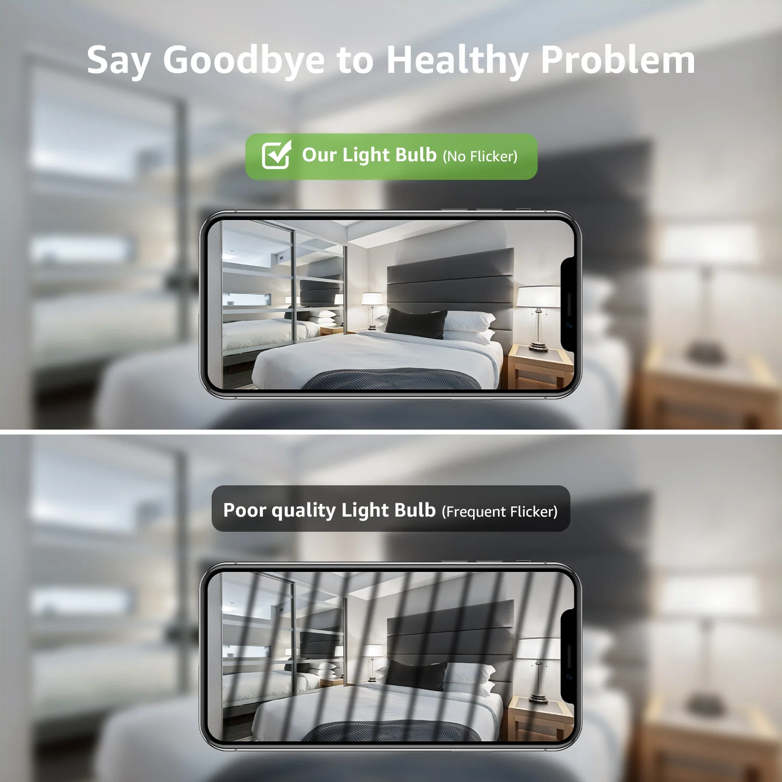 Lepro A15 LED Refrigerator Light Bulb, E26 Base, 5W (40W Equivalent), 450 Lumens, 5000K Daylight, Non-Dimmable, Appliance & Freezer Safe, 2-Pack - Image 5